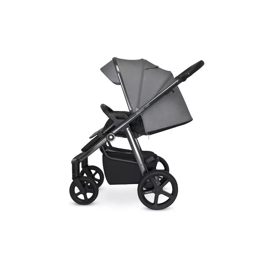 Espiro Next UP Chrome Air 2in1 multifunkciós babakocsi - 617 Graphite Moon