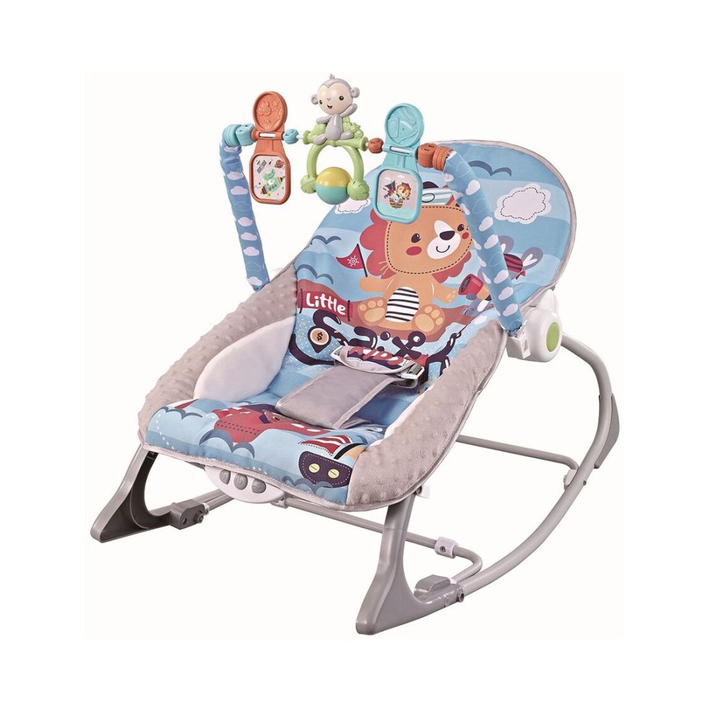 Chipolino Baby Spa rezgő-zenélő pihenőszék 9 kg-ig - Blue