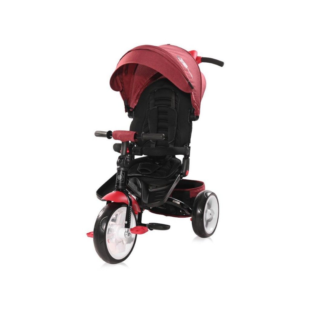 Lorelli Jaguar EVA tricikli - Red & Black Luxe