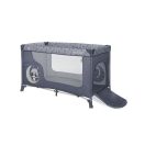 Lorelli Moonlight 1 fix utazóágy - Cool Grey Pandas