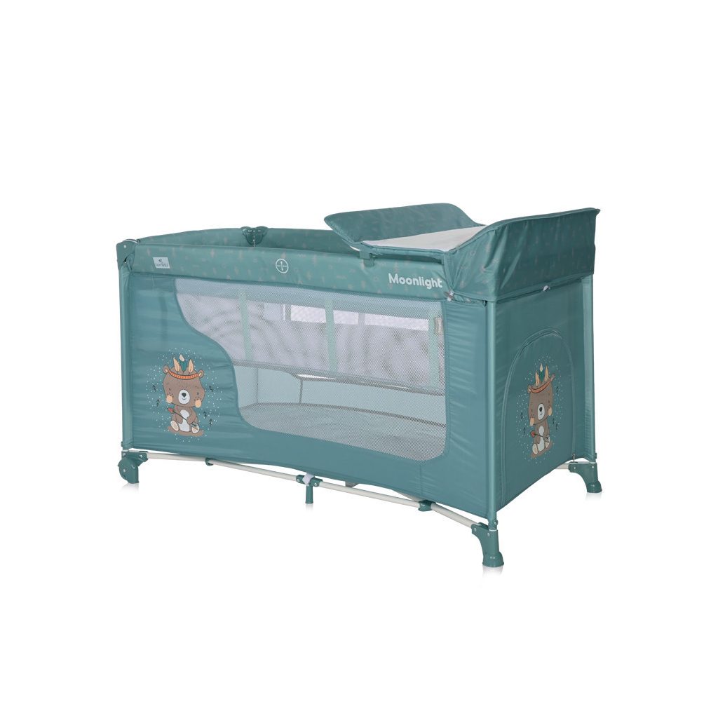 Lorelli Moonlight 2 multifunkciós utazóágy - Arctic Indian