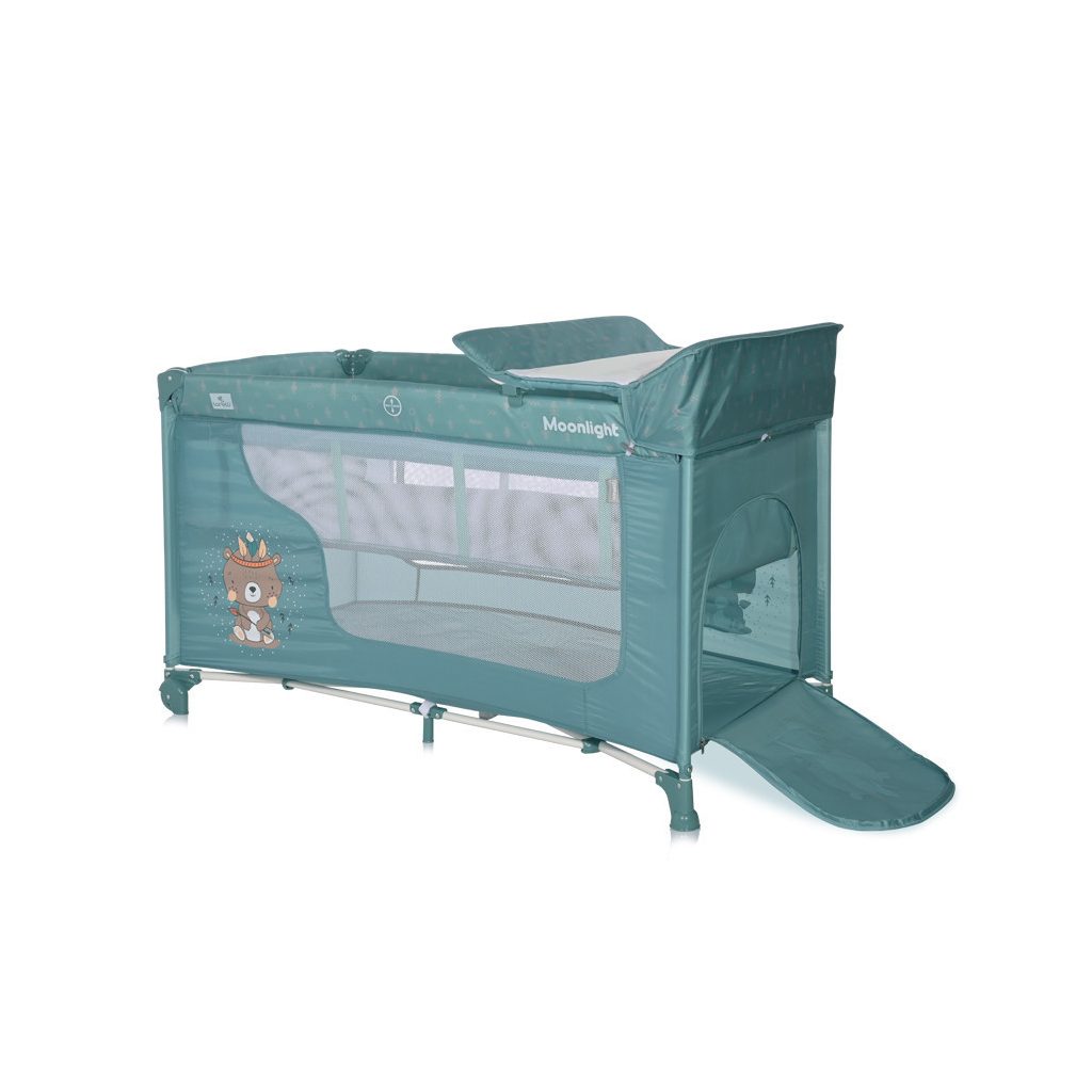 Lorelli Moonlight 2 multifunkciós utazóágy - Arctic Indian