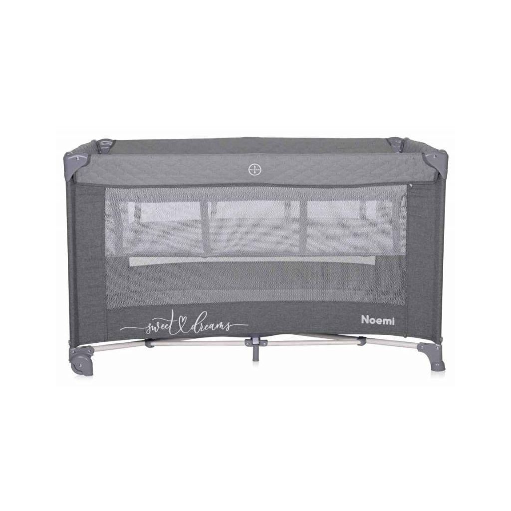 Lorelli Noemi 2 multifunkciós utazóágy - Cool Grey Star