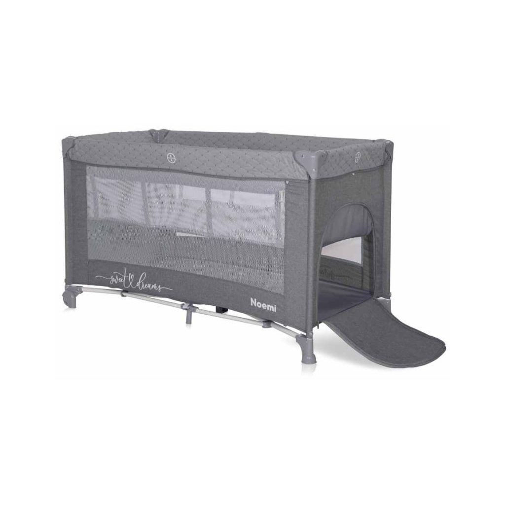 Lorelli Noemi 2 multifunkciós utazóágy - Cool Grey Star