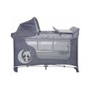 Lorelli Moonlight 2 Plus multifunkciós utazóágy - Cool Grey Pandas