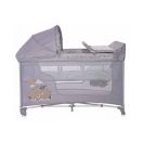 Lorelli Moonlight 2 Plus multifunkciós utazóágy - Grey Dream