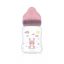 Baby Care széles nyakú cumisüveg 250ml - Blush Pink
