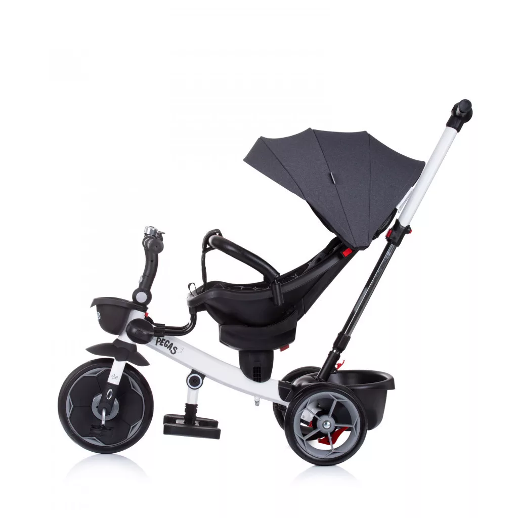 Chipolino Pegas tricikli kupolával - Anthracite