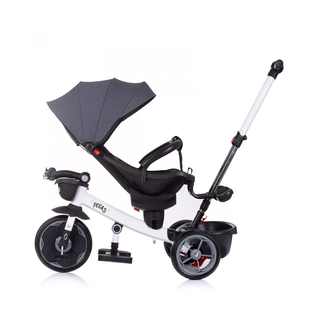 Chipolino Pegas tricikli kupolával - Anthracite