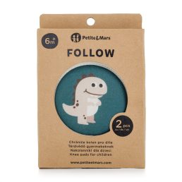   PETITE&MARS Elasztikus térdvédők kúszáshoz Follow Misty Green