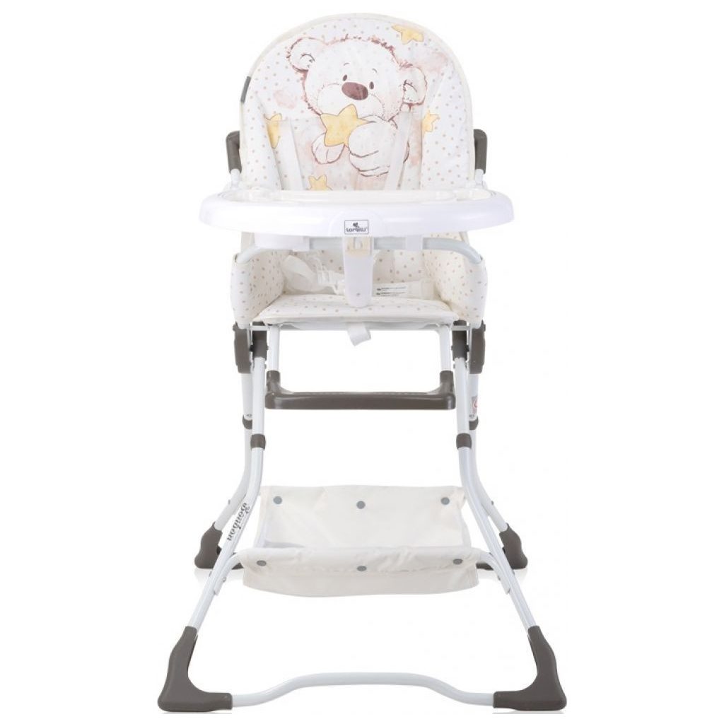 Lorelli Bonbon fix etetőszék - White Teddy Bear
