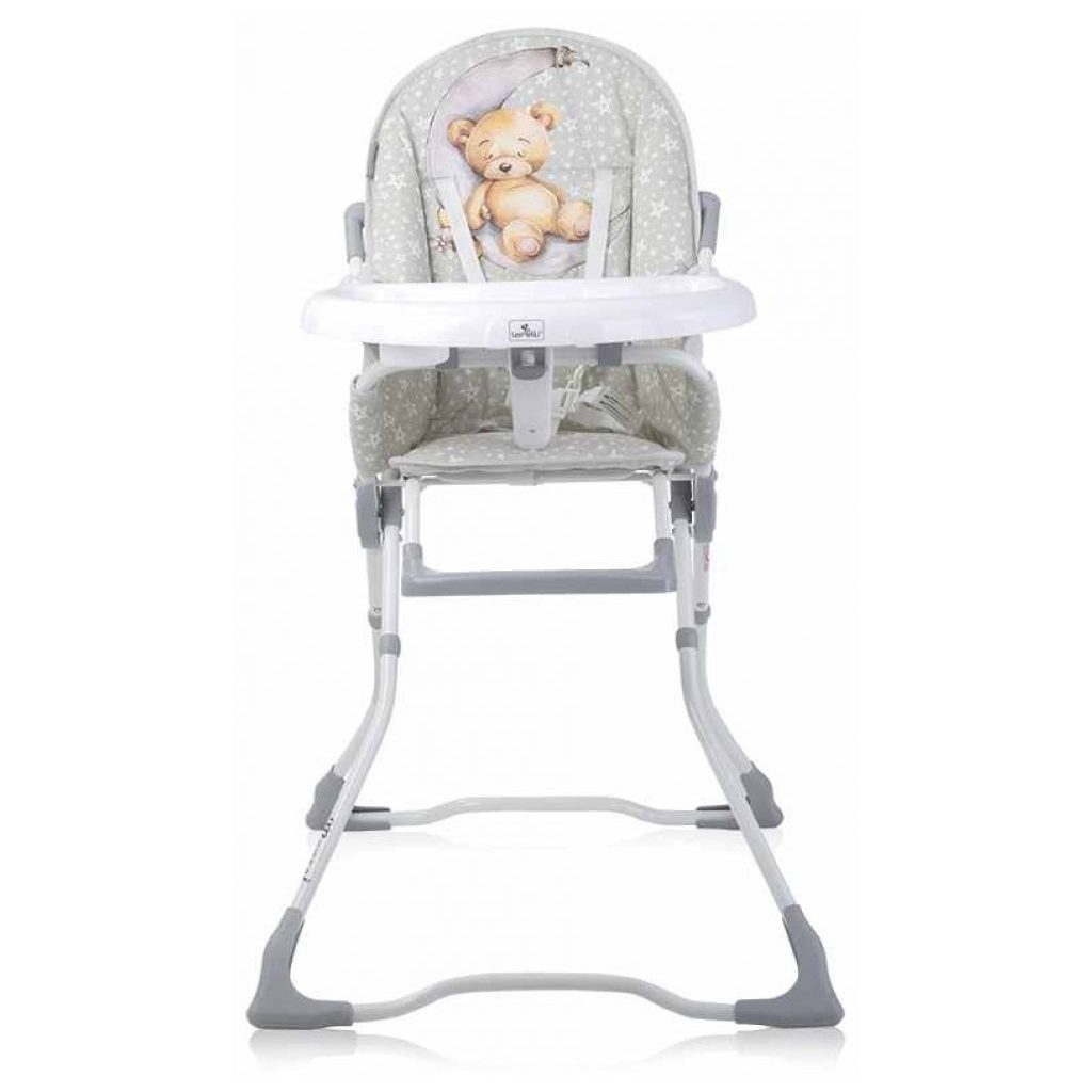 Lorelli Marcel fix etetőszék - Grey Sleeping Bear
