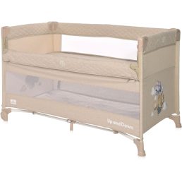   Lorelli Up and Down multifunkciós  utazóágy - Beige Flying Friends