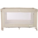 Lorelli Noemi 1 fix utazóágy - Fog Beige Star