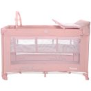 Lorelli Noemi 2 Plus multifunkciós utazóágy - Mellow Rose Star