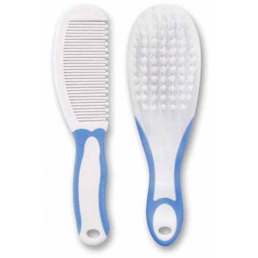 Baby Care Fésű és hajkefe - moonlight blue