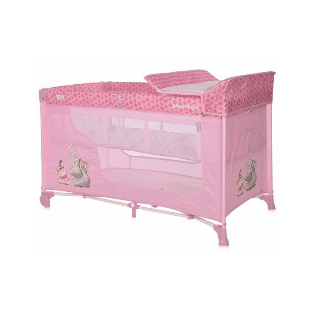 Lorelli Moonlight 2 multifunkciós utazóágy - Mellow Rose Fellows