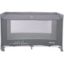 Lorelli Noemi 1 fix utazóágy - Cool Grey Star