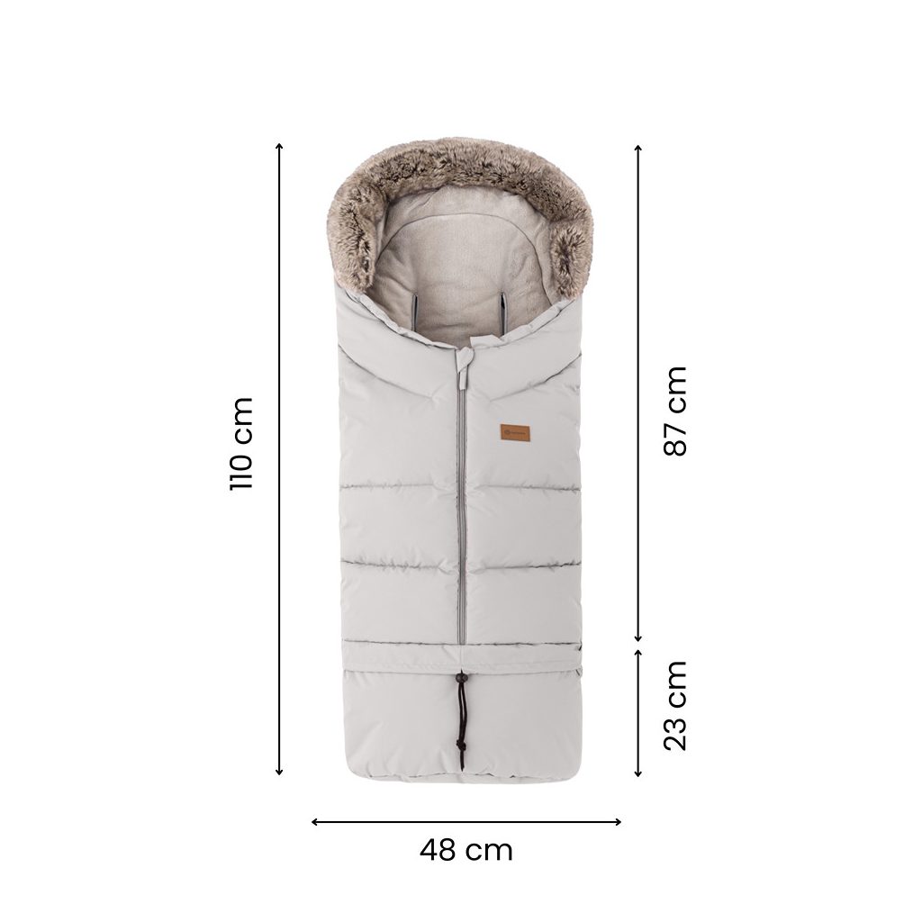 PETITE&MARS Bundazsák Arctic 4in1 Sky Whisper