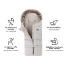 PETITE&MARS Bundazsák Arctic 4in1 Sky Whisper