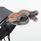 PETITE&MARS Kesztyű / Kézmelegítő babakocsira Furry Pastel Peach