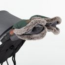 PETITE&MARS Kesztyű / Kézmelegítő babakocsira Furry Veritable Khaki