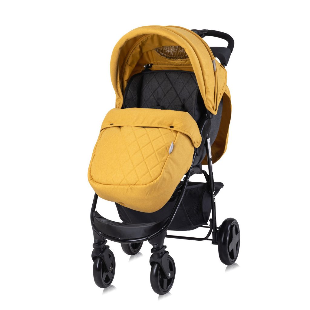 Lorelli Olivia sport babakocsi + lábzsák - Lemon Curry