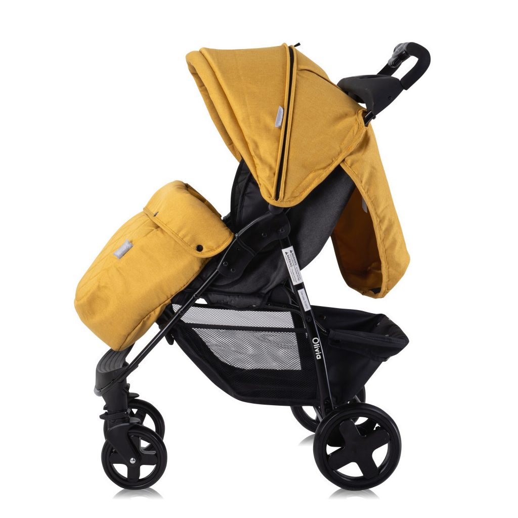 Lorelli Olivia sport babakocsi + lábzsák - Lemon Curry