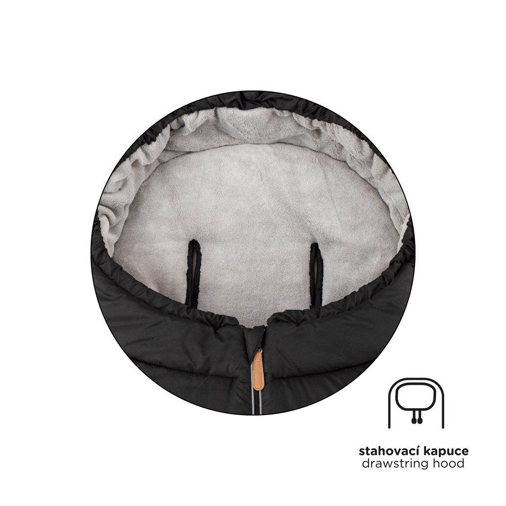 PETITE&MARS Állítható bundazsák 3in1 Jibot Quiet Grey