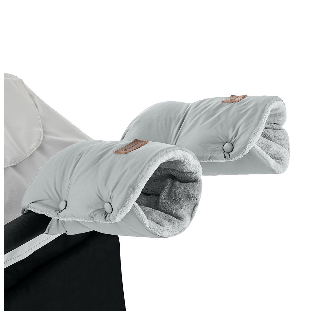 PETITE&MARS Kesztyű / Kézmelegítő babakocsira Jasie Quiet Grey