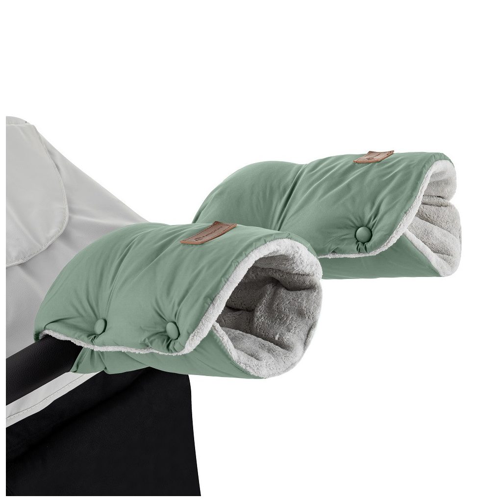 PETITE&MARS Kesztyű / Kézmelegítő babakocsira Jasie Pale Eucalypt