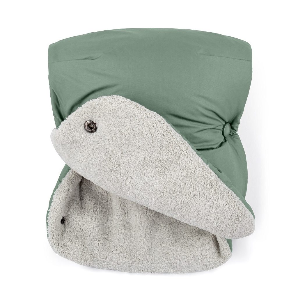 PETITE&MARS Kesztyű / Kézmelegítő babakocsira Jasie Pale Eucalypt