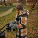 PETITE&MARS Kesztyű / Kézmelegítő babakocsira Jasie Ocean Blue