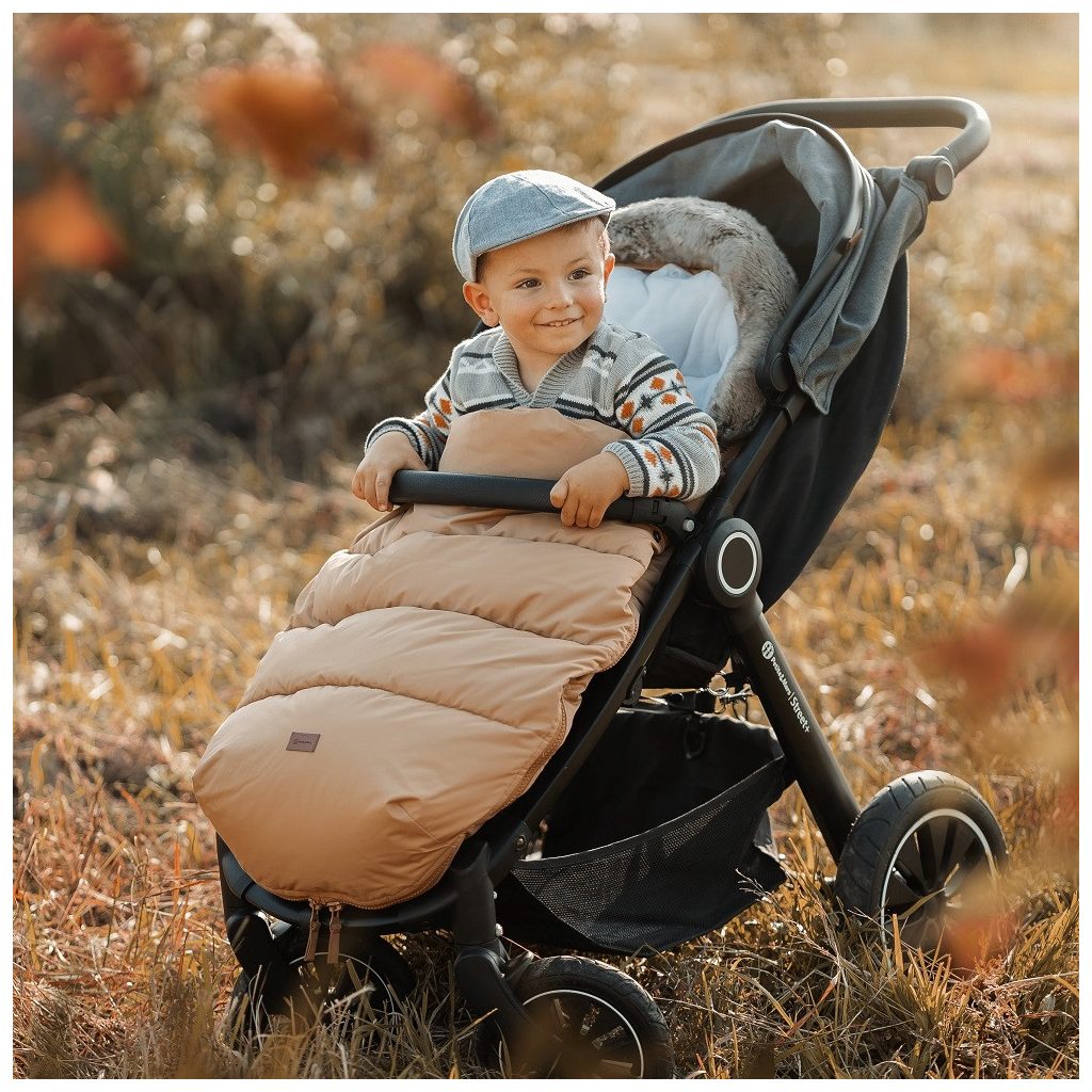 PETITE&MARS Bundazsák Comfy 4in1 Elegant Caramel/Beige