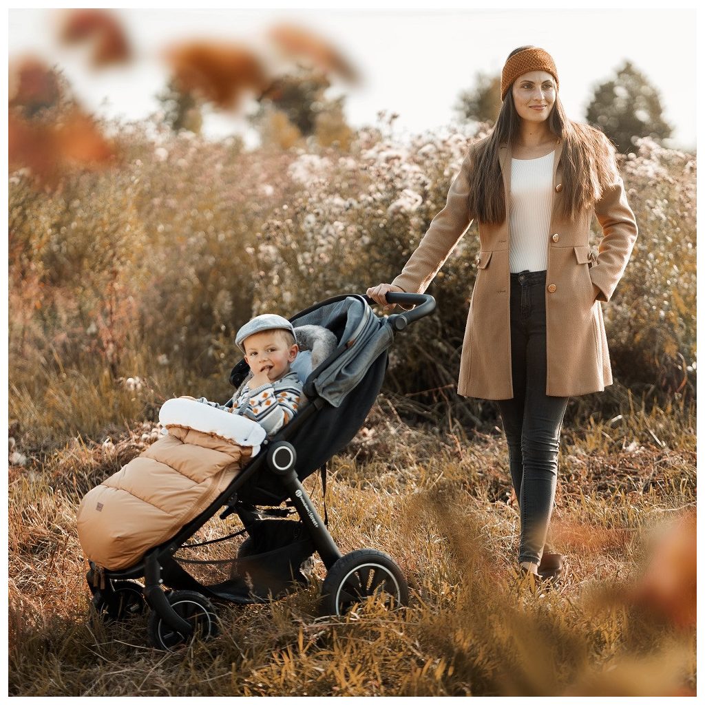 PETITE&MARS Bundazsák Comfy 4in1 Elegant Caramel/Beige