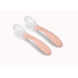 Nuvita 2Darab-os szilikon kanál szett - English Rose - 8480