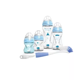   Nuvita cumisüveg szett + Mimic cumisüveg mosó kefe - Blue - 10051