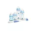 Nuvita cumisüveg szett + Mimic cumisüveg mosó kefe - Blue - 10051