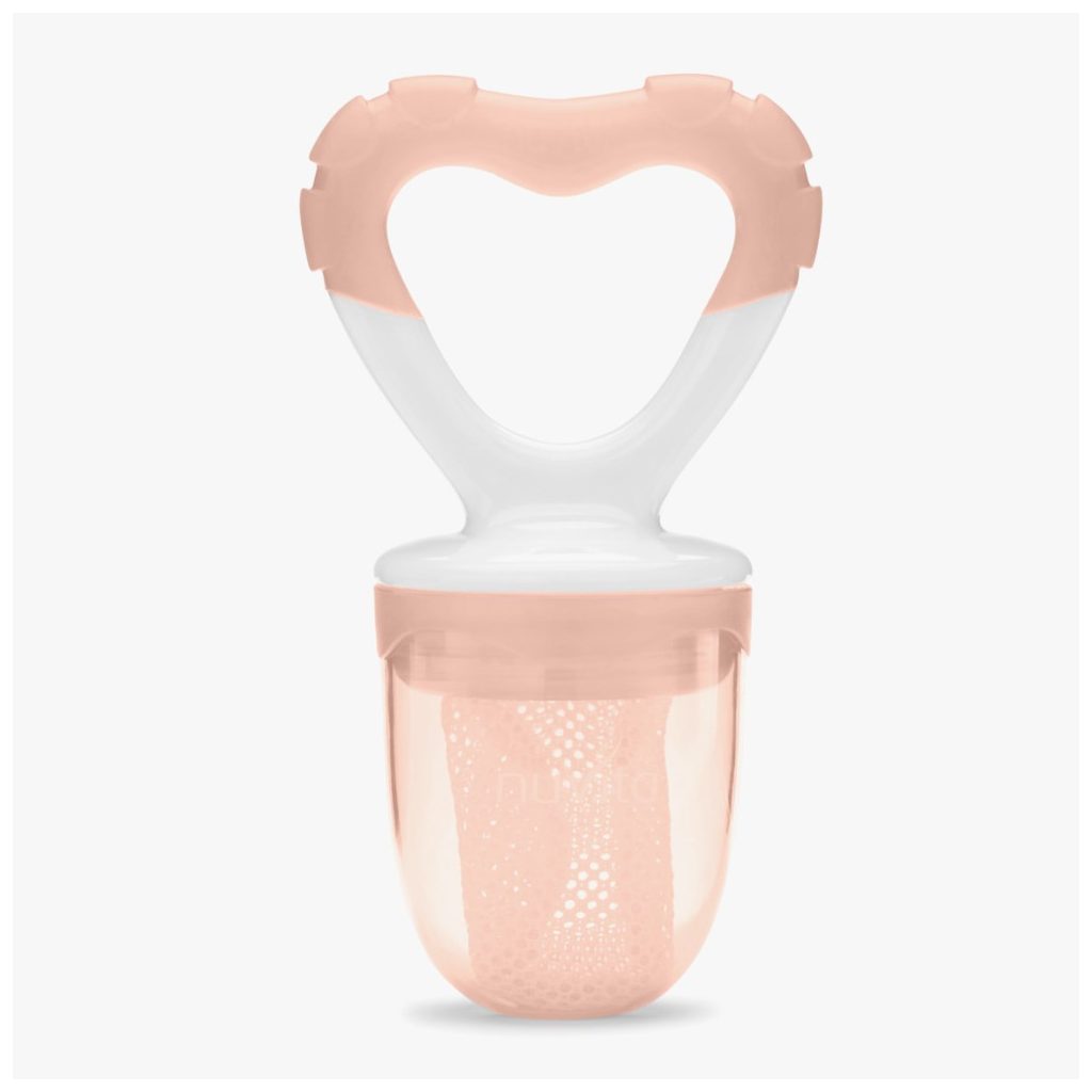 Nuvita etetőháló és rágóka - pink- 1417