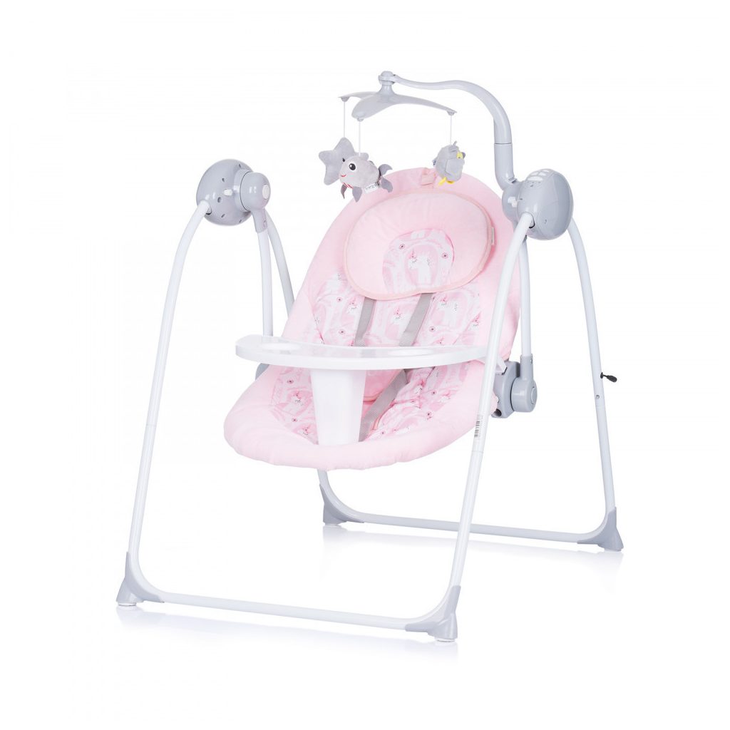 Chipolino Nux elektromos babahinta 9 kg-ig - Blush