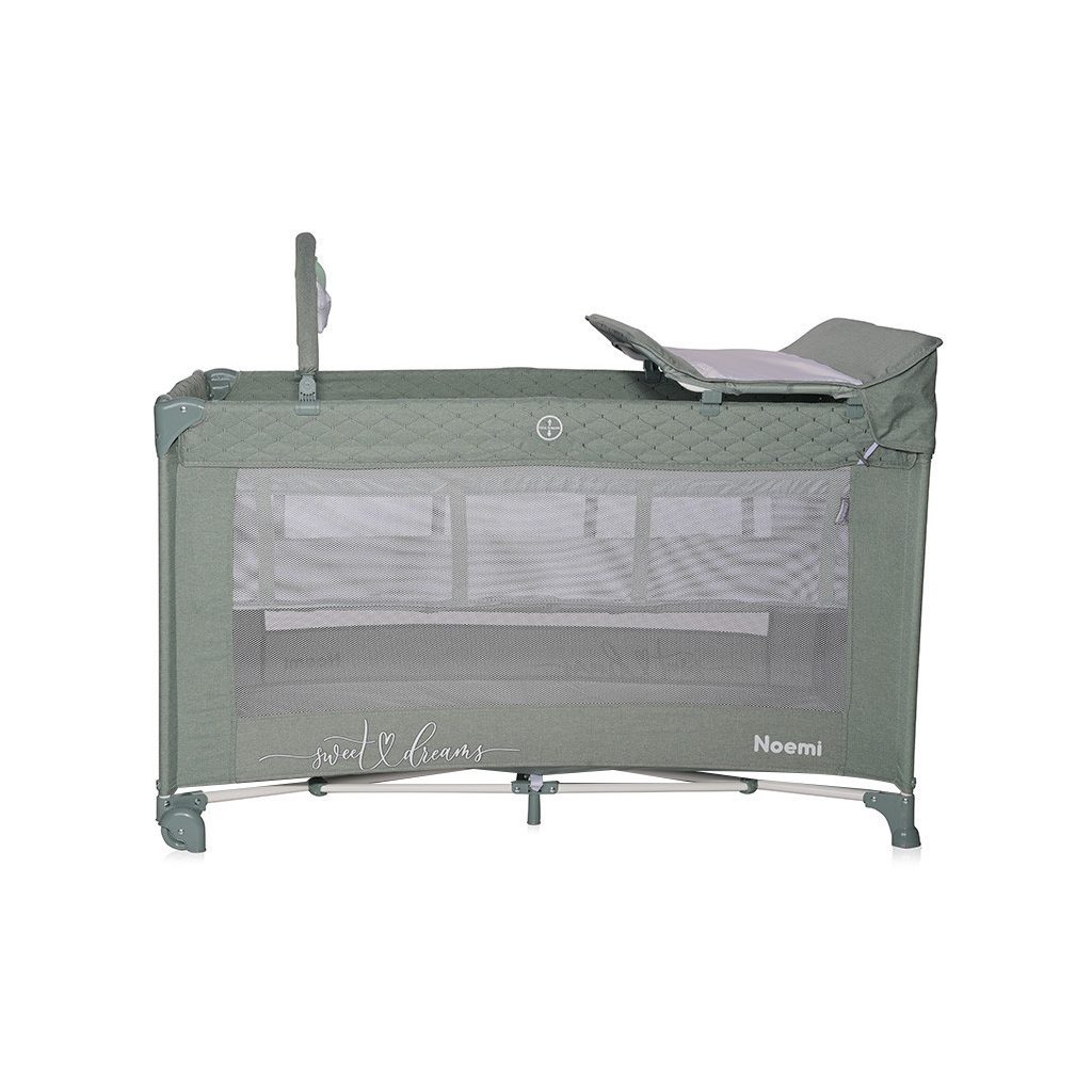 Lorelli Noemi 2 Plus multifunkciós utazóágy - Iceberg Green Star