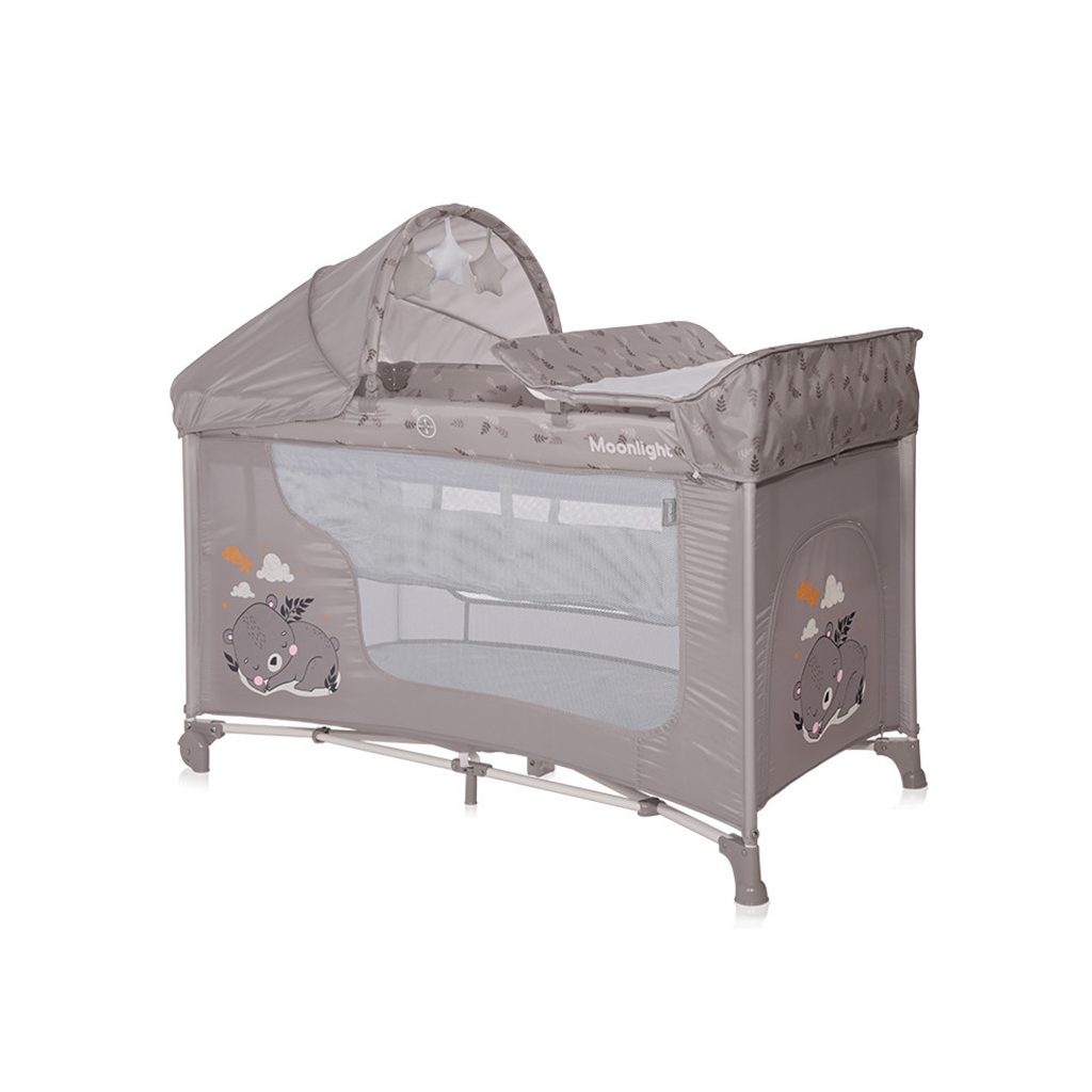 Lorelli Moonlight 2 Plus multifunkciós utazóágy - String Dream
