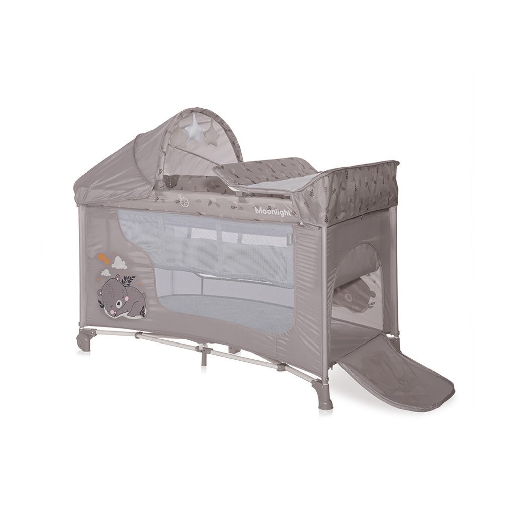 Lorelli Moonlight 2 Plus multifunkciós utazóágy - String Dream