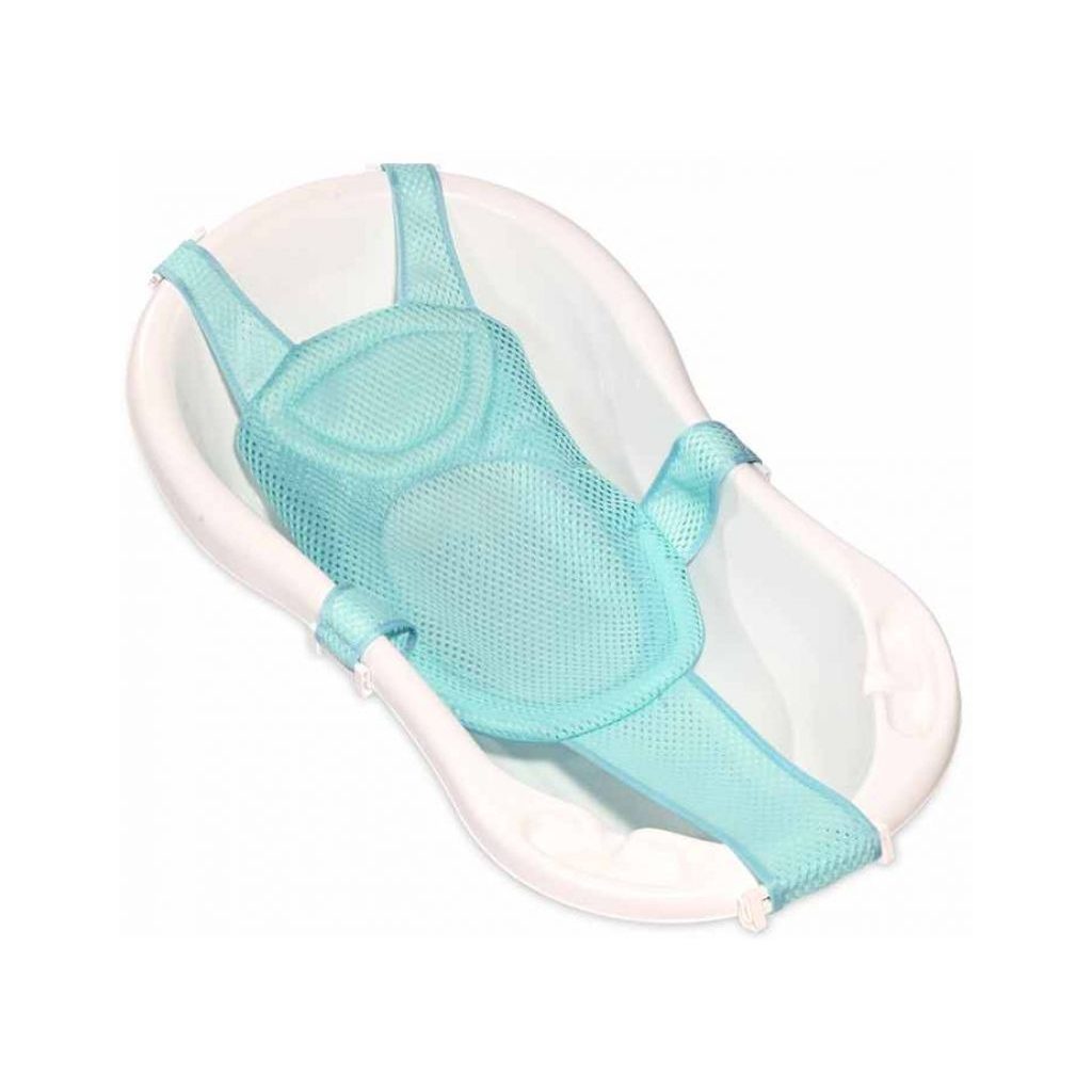 Lorelli Turtle hálós babaülőke kádba - blue