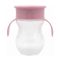 Baby Care 360 itatópohár fogantyúval - pink
