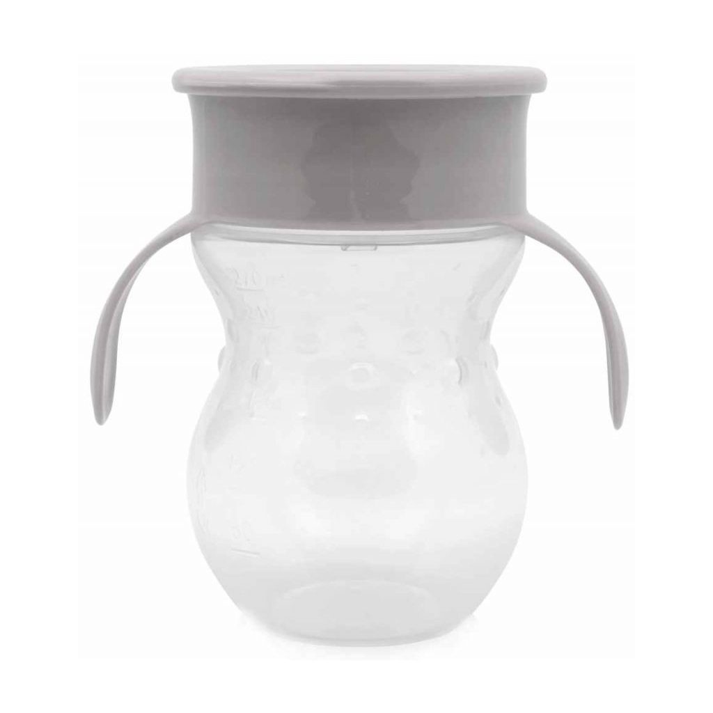 Baby Care 360 itatópohár fogantyúval - grey