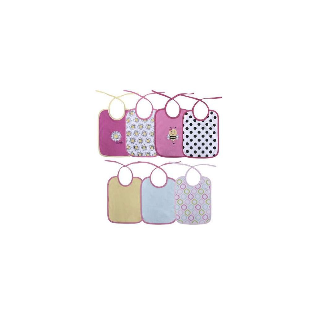 Baby Care 7Darab-os előke, megkötős - Girl