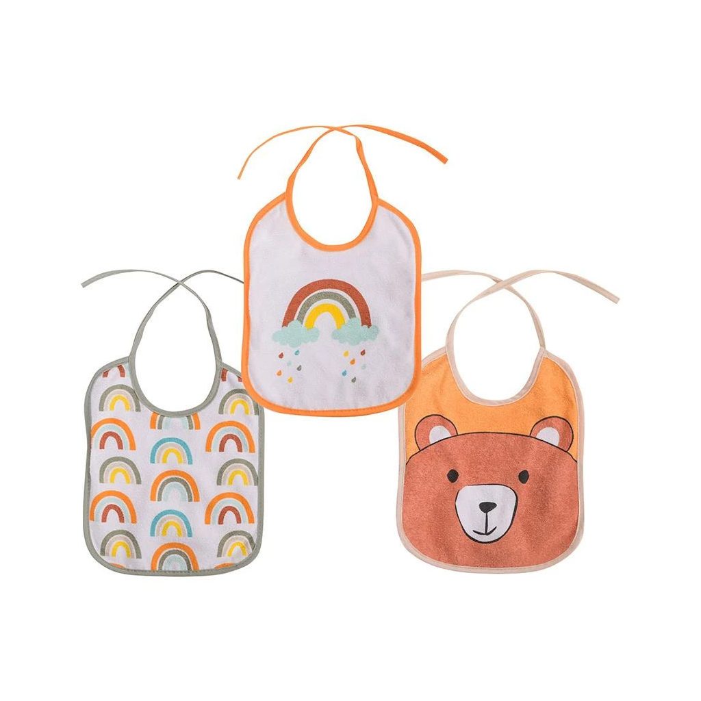 Baby Care 3Darab-os előke, megkötős - Unisex