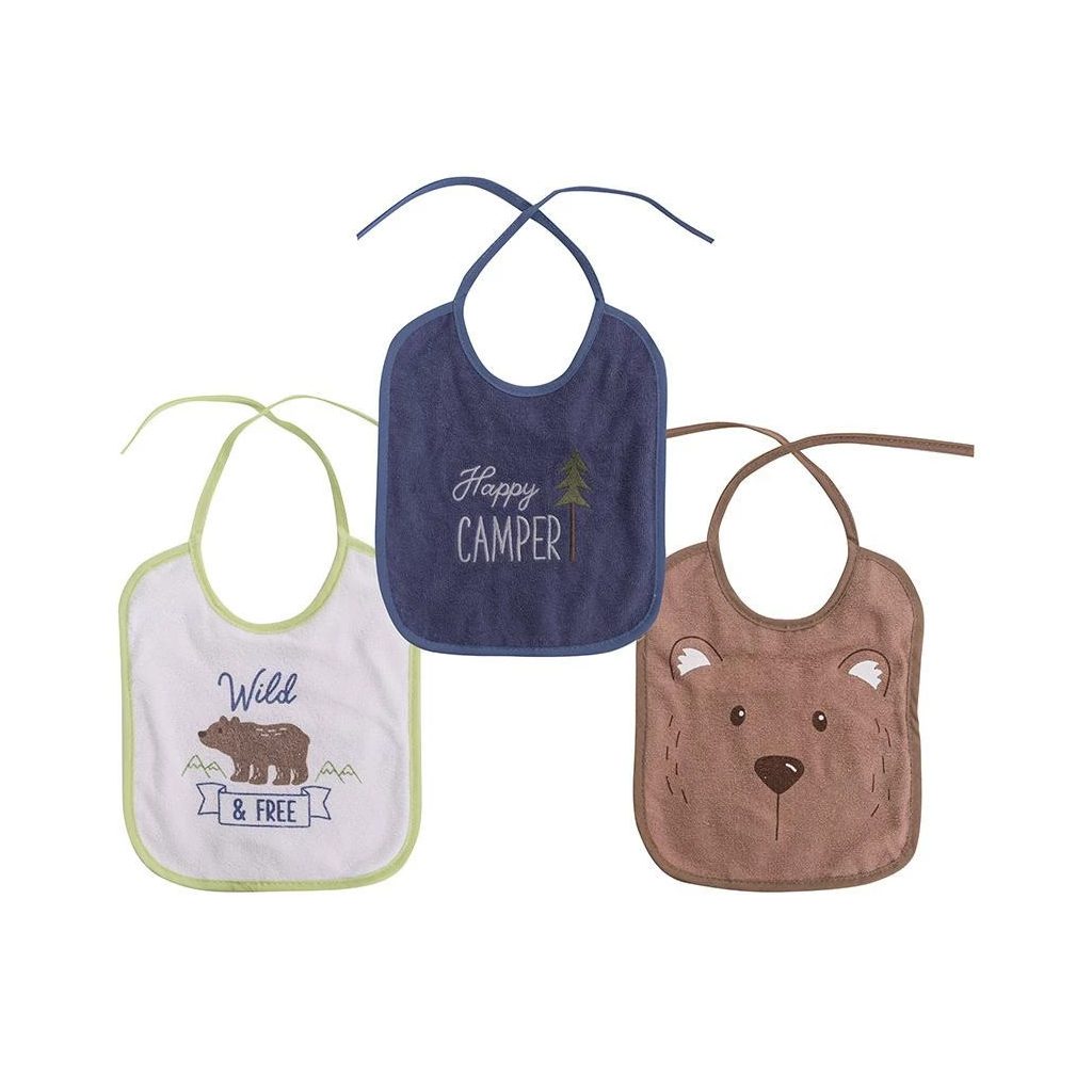 Baby Care 3Darab-os előke, megkötős - Boy