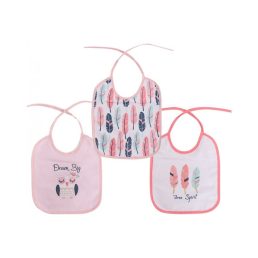 Baby Care 3Darab-os előke, megkötős - Girl